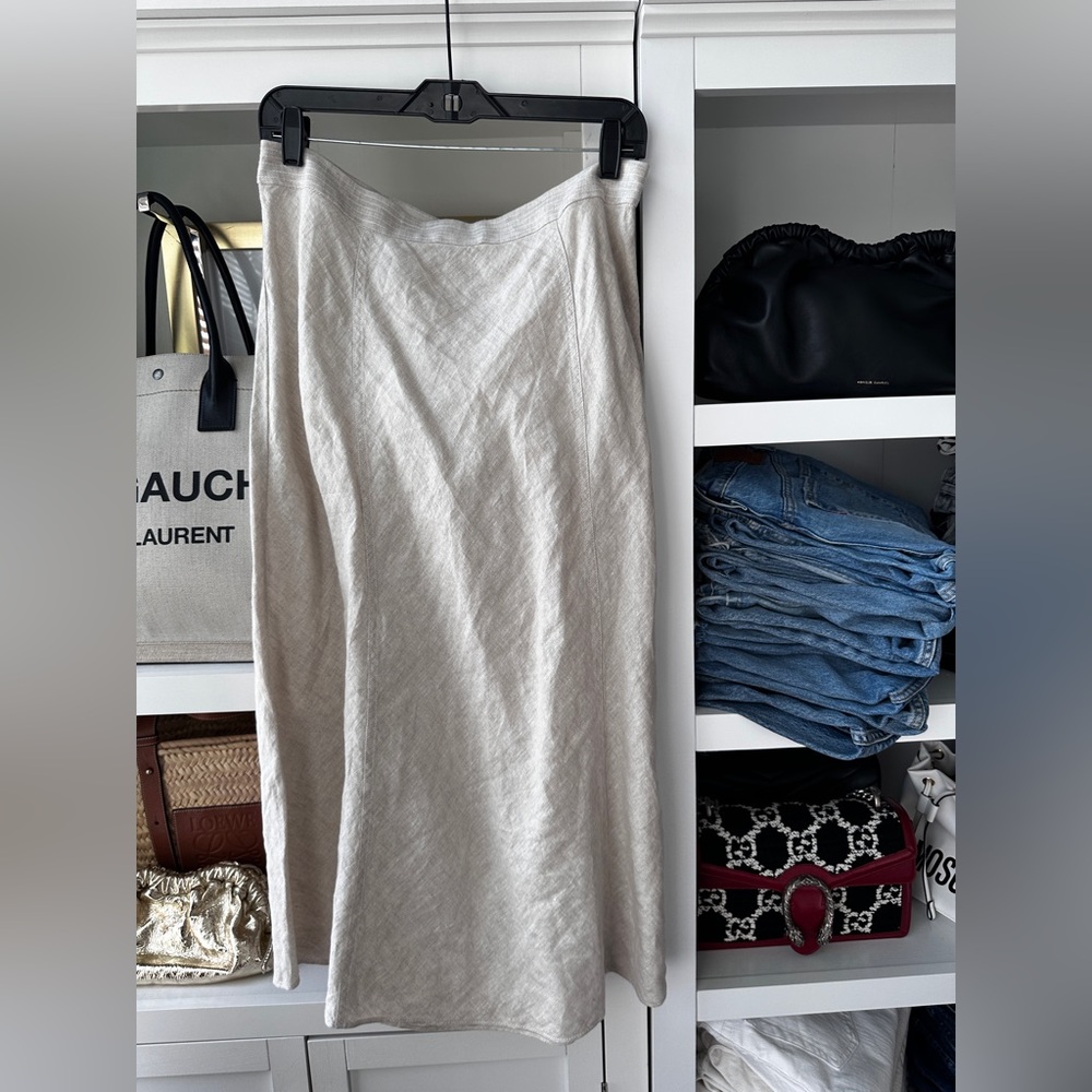 Linen skirt